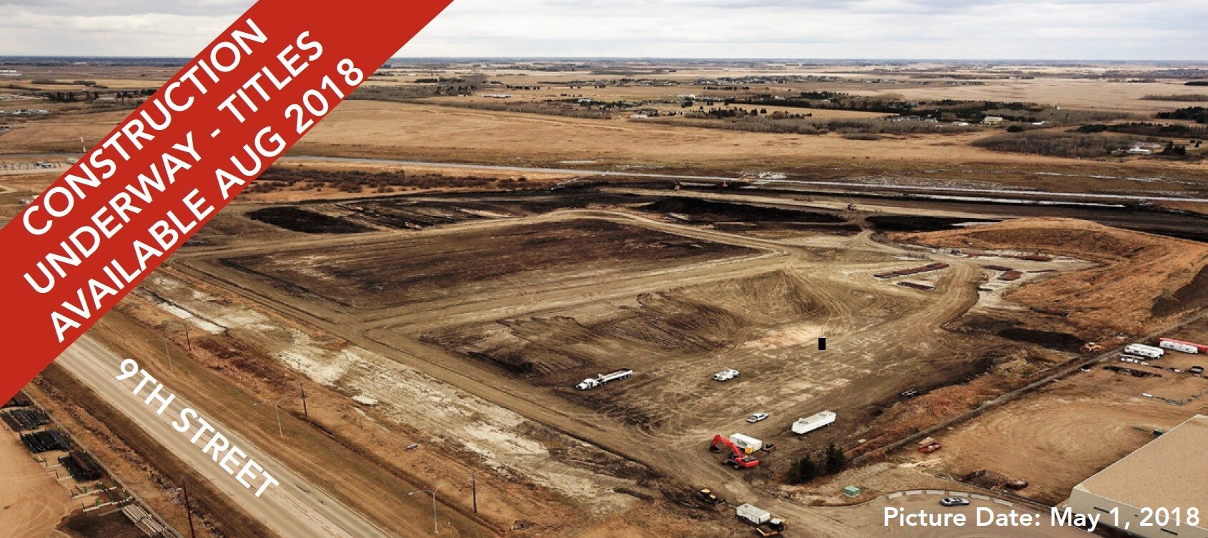 2307-4 Nisku Spine Rd, Nisku, AB for sale Aerial- Image 1 of 1