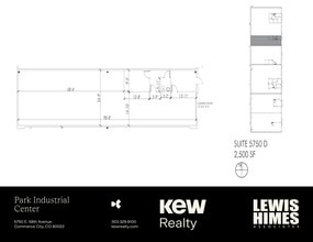 6000 E 58th Ave, Commerce City, CO for lease Site Plan- Image 2 of 2
