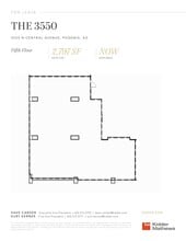 3550 N Central Ave, Phoenix, AZ à louer Plan d’étage- Image 1 de 1