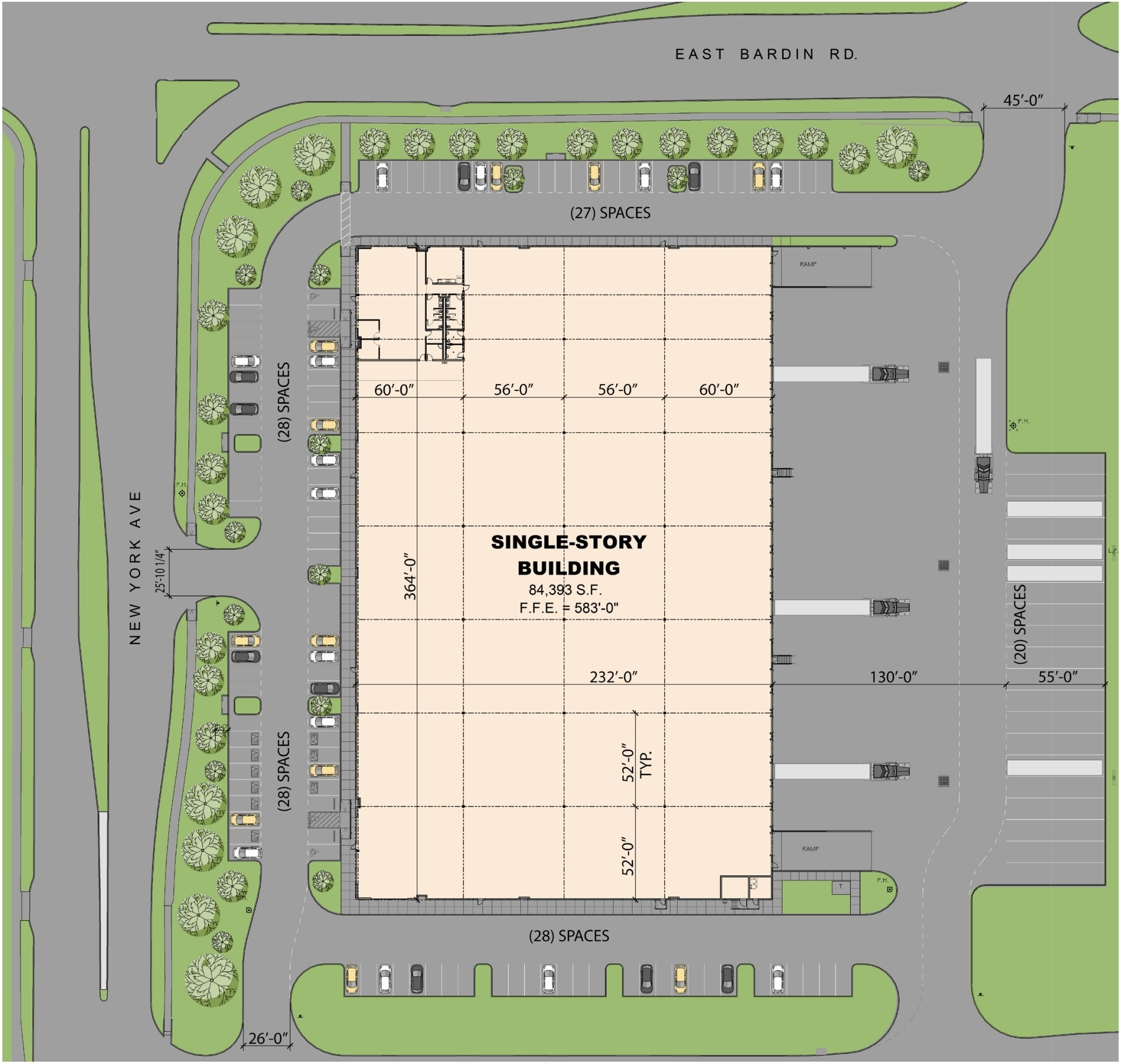 4551 New York Ave, Arlington, TX à louer Plan de site- Image 1 de 1