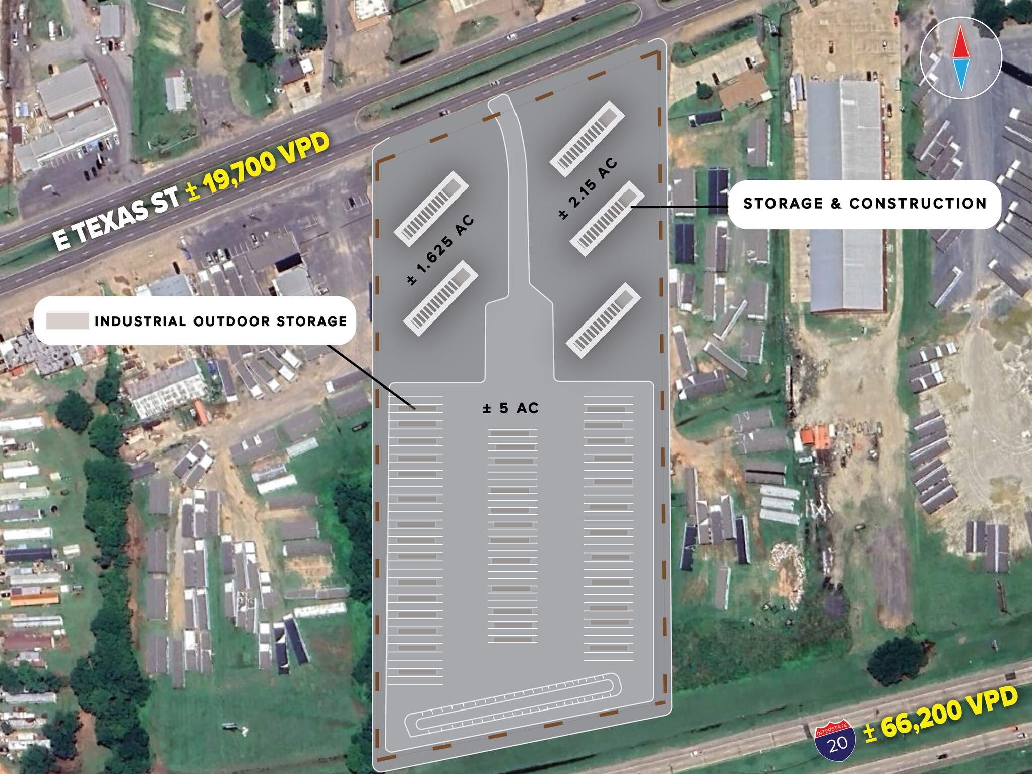 3912 E Texas St, Bossier City, LA à vendre Photo principale- Image 1 de 1