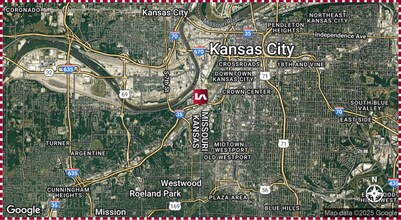 3054 Southwest Blvd, Kansas City, MO - AERIAL map view