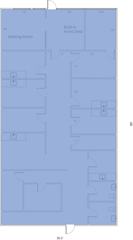 1004-1046 Mebane Oaks Rd, Mebane, NC for lease Floor Plan- Image 1 of 1