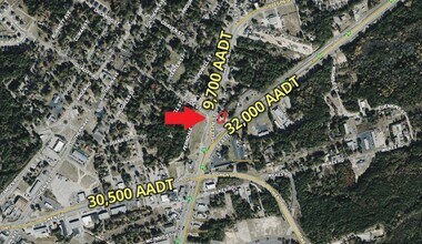 1935 Gillespie St, Fayetteville, NC - Aerial  map view
