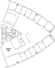 71 S Wacker Dr, Chicago, IL à louer Plan d’étage- Image 2 de 2