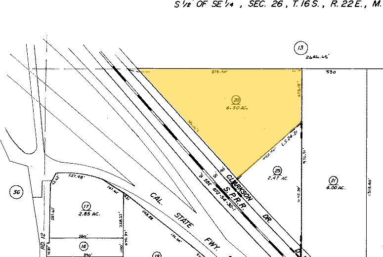 39400 Clarkson Dr, Kingsburg, CA à vendre - Plan cadastral - Image 1 de 1