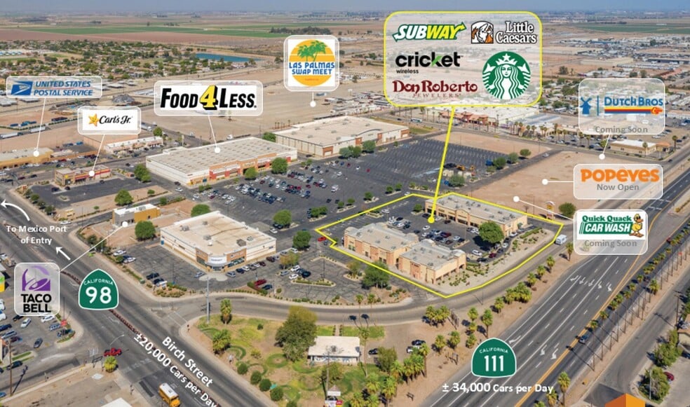 1407 Imperial Ave W, Calexico, CA à louer - Photo du bâtiment - Image 2 de 20