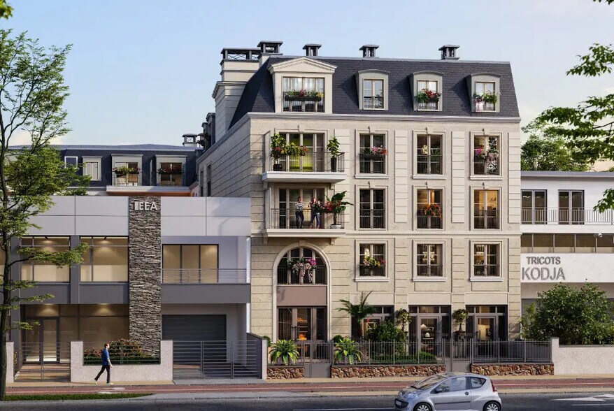 Commerce de détail dans Clamart à louer - Photo du bâtiment - Image 2 de 5