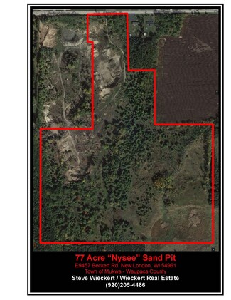 Plus de détails pour E9457 W Beckert Rd, New London, WI - Terrain à vendre