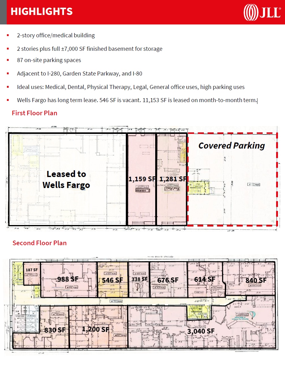 412-416 Pleasant Valley Way, West Orange, NJ for sale Floor Plan- Image 1 of 1