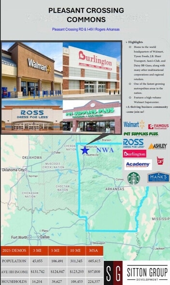 4315 Pleasant Crossing Blvd, Rogers, AR for lease - Building Photo - Image 1 of 5