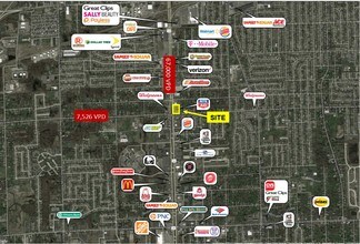 9115-9155 Telegraph Rd, Taylor, MI - AERIAL  map view - Image1