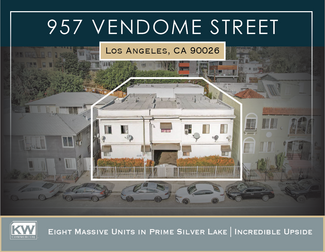 Plus de détails pour 957 Vendome St, Los Angeles, CA - Multi-résidentiel à vendre