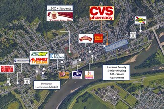 Plus de détails pour 125 E Main St, Plymouth, PA - Commerce de détail à louer