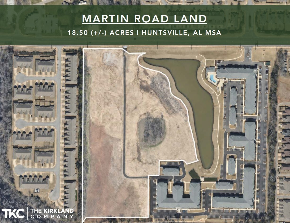 556 Martin Rd SW, Huntsville, AL for sale Aerial- Image 1 of 2