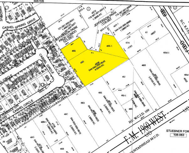 4606 FM 1960 W, Houston, TX à louer - Plan cadastral - Image 2 de 11