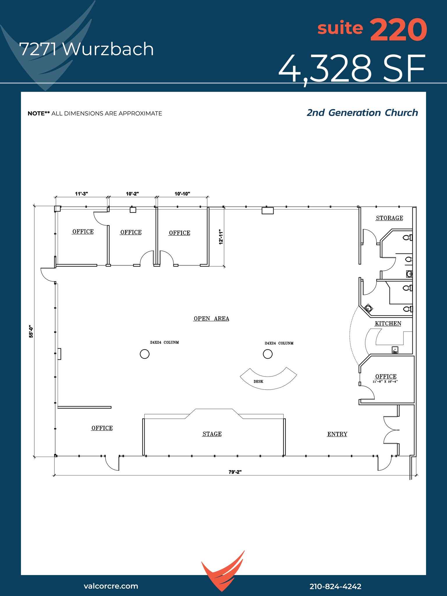 7271 Wurzbach Rd, San Antonio, TX à louer Plan de site- Image 1 de 1