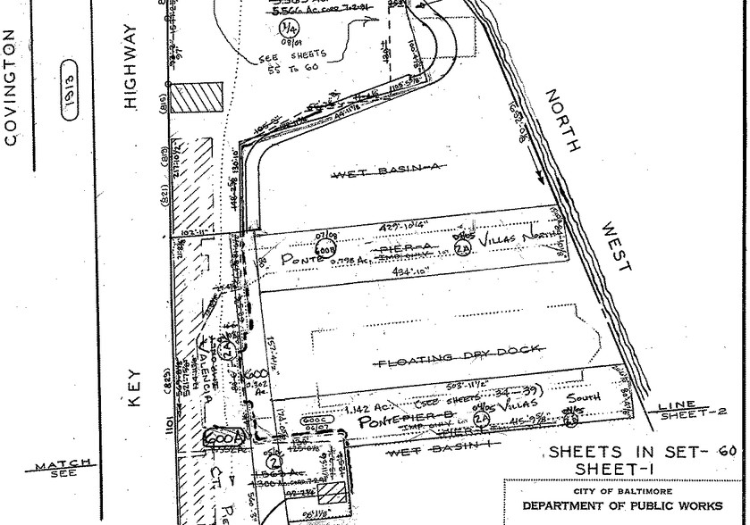 500 Harborview Dr, Baltimore, MD à louer - Plan cadastral - Image 2 de 3