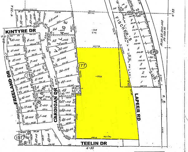 1350-1530 S Lapeer Rd, Oxford, MI for lease - Plat Map - Image 2 of 36