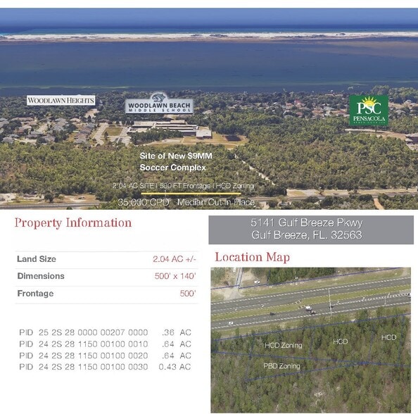 5141 Gulf Breeze Pky, Gulf Breeze, FL à vendre - Photo du bâtiment - Image 2 de 7