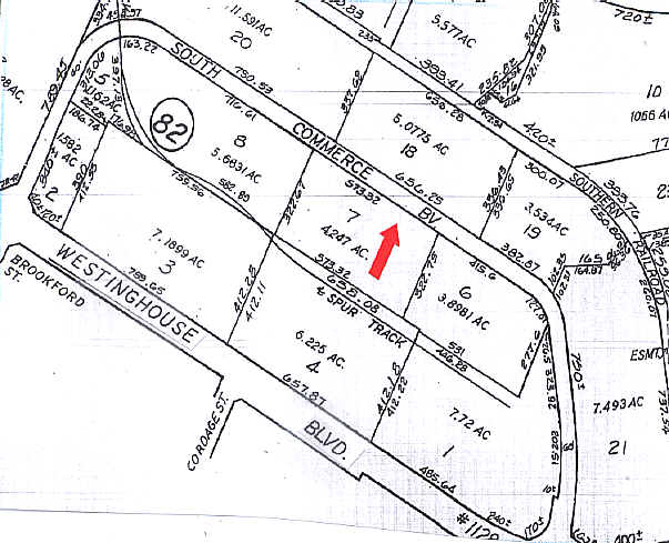 10900 S Commerce Blvd, Charlotte, NC à louer - Plan cadastral - Image 2 de 10