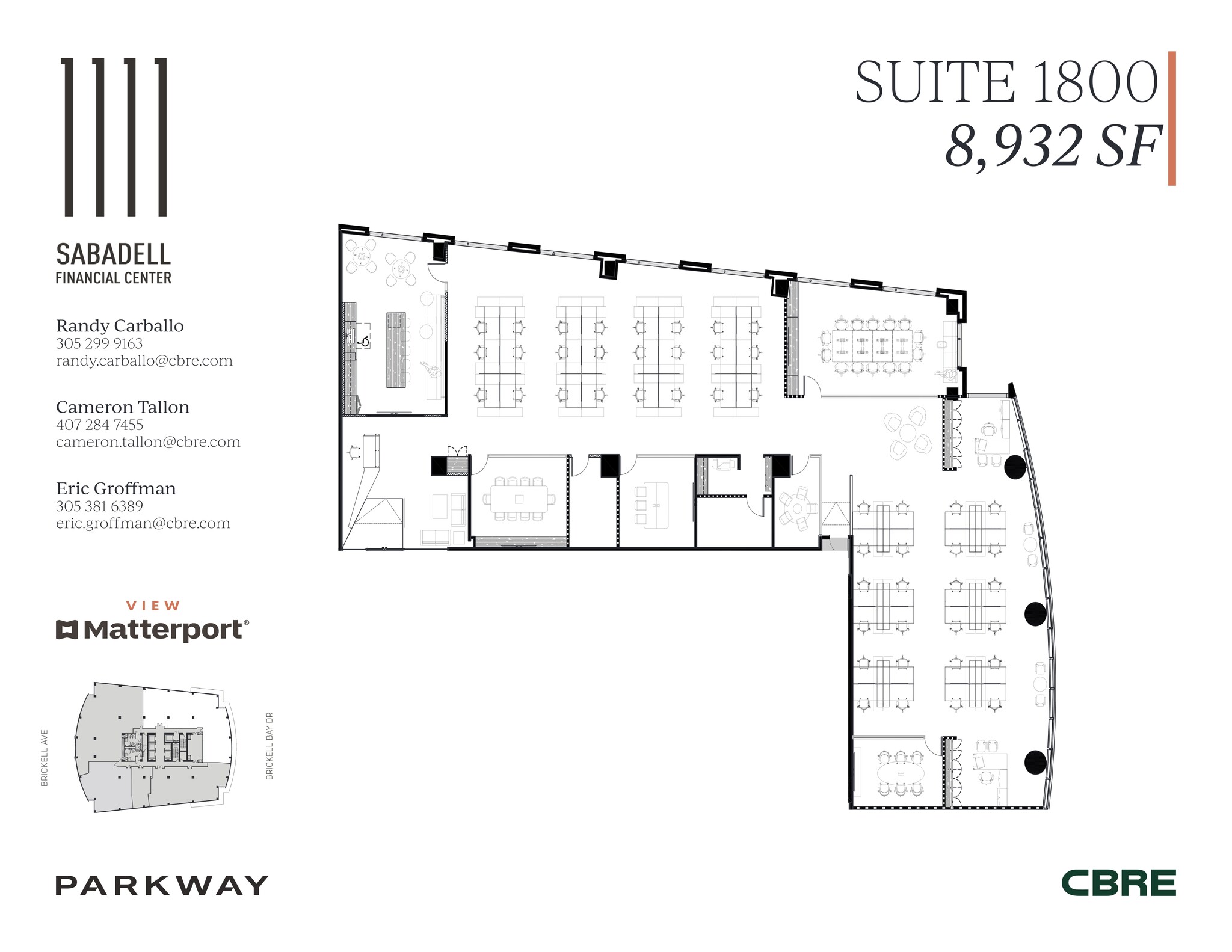1111 Brickell Ave, Miami, FL for lease Site Plan- Image 1 of 9