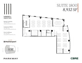 1111 Brickell Ave, Miami, FL for lease Site Plan- Image 1 of 9