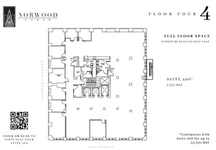 114 W 7th St, Austin, TX à louer Plan d’étage- Image 1 de 2