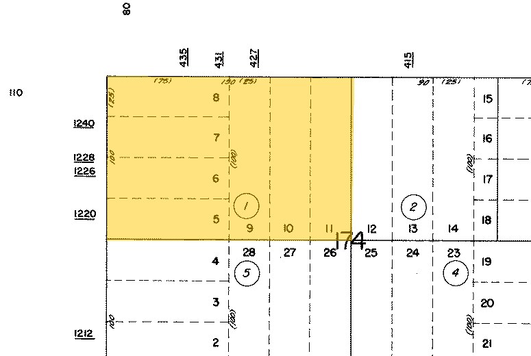 1220-1240 Broadway, Oakland, CA à louer - Plan cadastral - Image 2 de 3