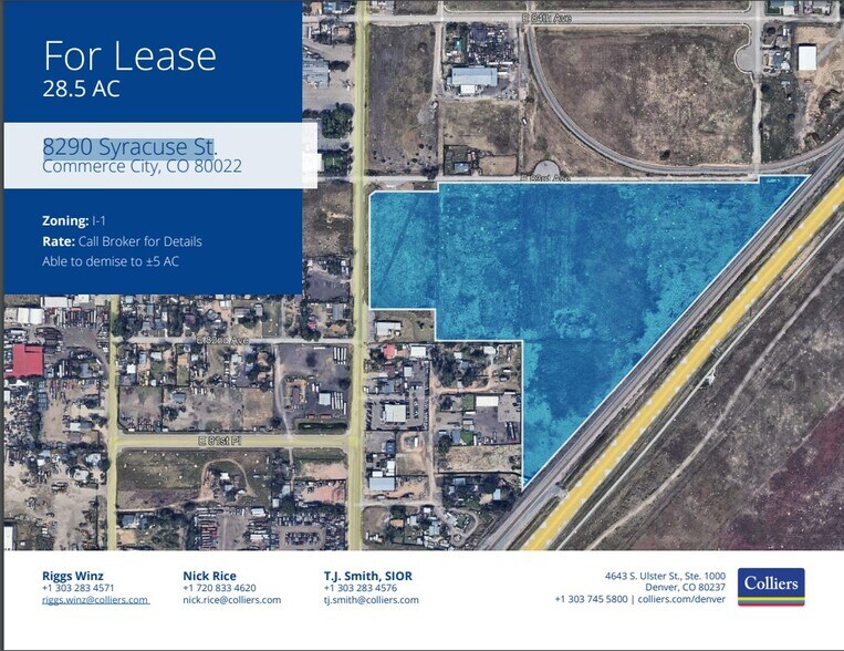 8290 Syracuse St, Commerce City, CO à louer - Photo du bâtiment - Image 1 de 1