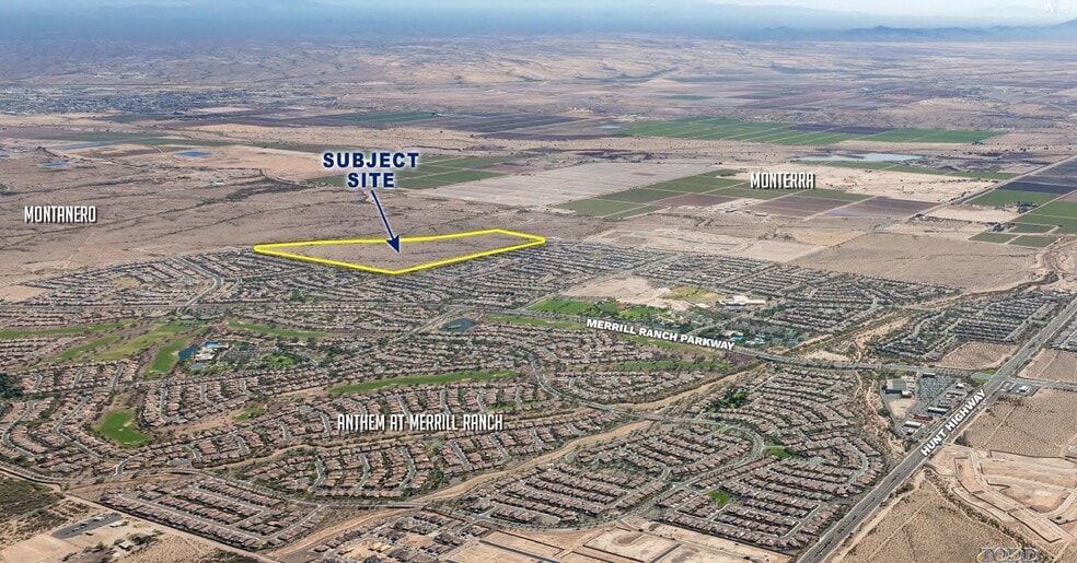 NWC Felix Rd & Hunt Highway, Florence, AZ for sale - Aerial - Image 2 of 6