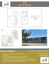 1247 36th Ave NE, Calgary, AB for lease Interior Photo- Image 2 of 17