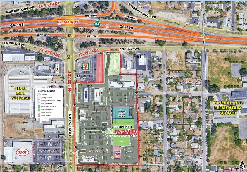 SEC Lovers Lane & Noble Ave., Visalia, CA for lease - Building Photo - Image 2 of 3