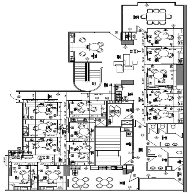 635 8th Ave SW, Calgary, AB à louer Plan d  tage- Image 1 de 1