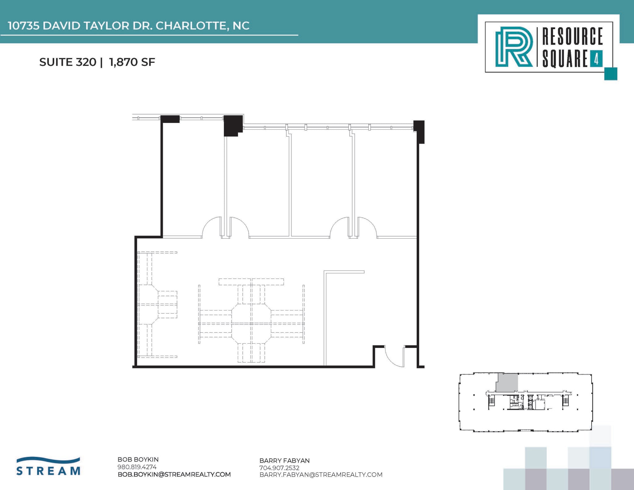 10735 David Taylor Dr, Charlotte, NC for lease Floor Plan- Image 1 of 1