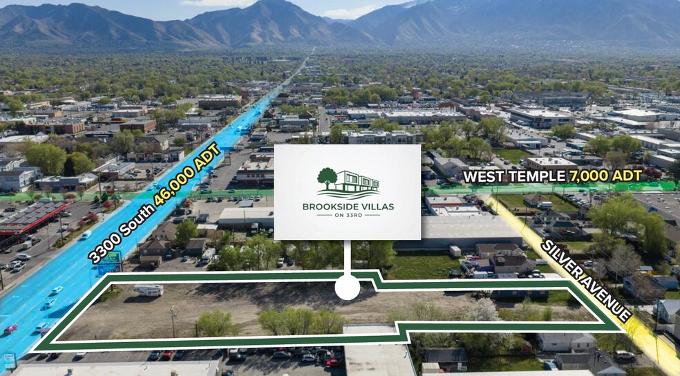 155 W 3300 S, Salt Lake City, UT à vendre - Aérien - Image 2 de 6