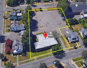 70 Court St, Westfield, MA - aerial  map view