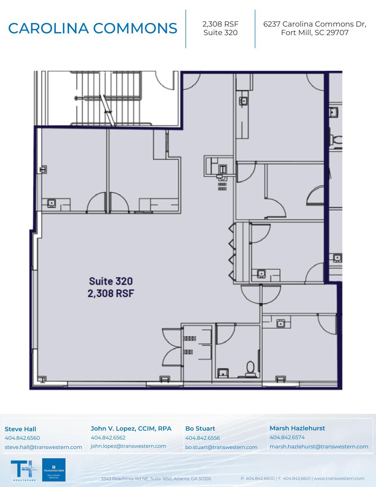 6237 Carolina Commons Dr, Indian Land, SC for lease Floor Plan- Image 1 of 1