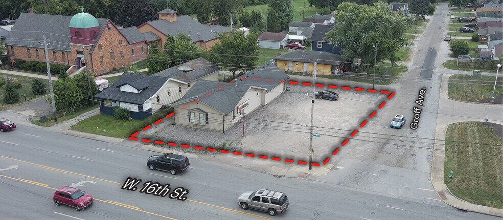3323 W 16th St, Indianapolis, IN à vendre - Aérien - Image 2 de 6