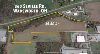 More details for 860 Seville Rd, Wadsworth, OH - Land for Sale