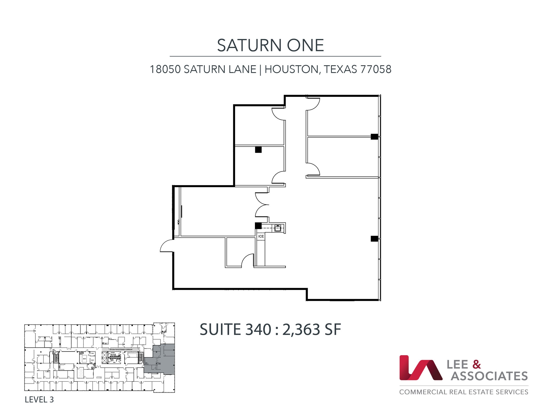 18050 Saturn Ln, Houston, TX for lease Floor Plan- Image 1 of 1