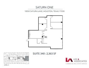 18050 Saturn Ln, Houston, TX for lease Floor Plan- Image 1 of 1