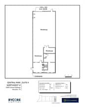 2501 Central Pky, Houston, TX à louer Plan d’étage- Image 1 de 1