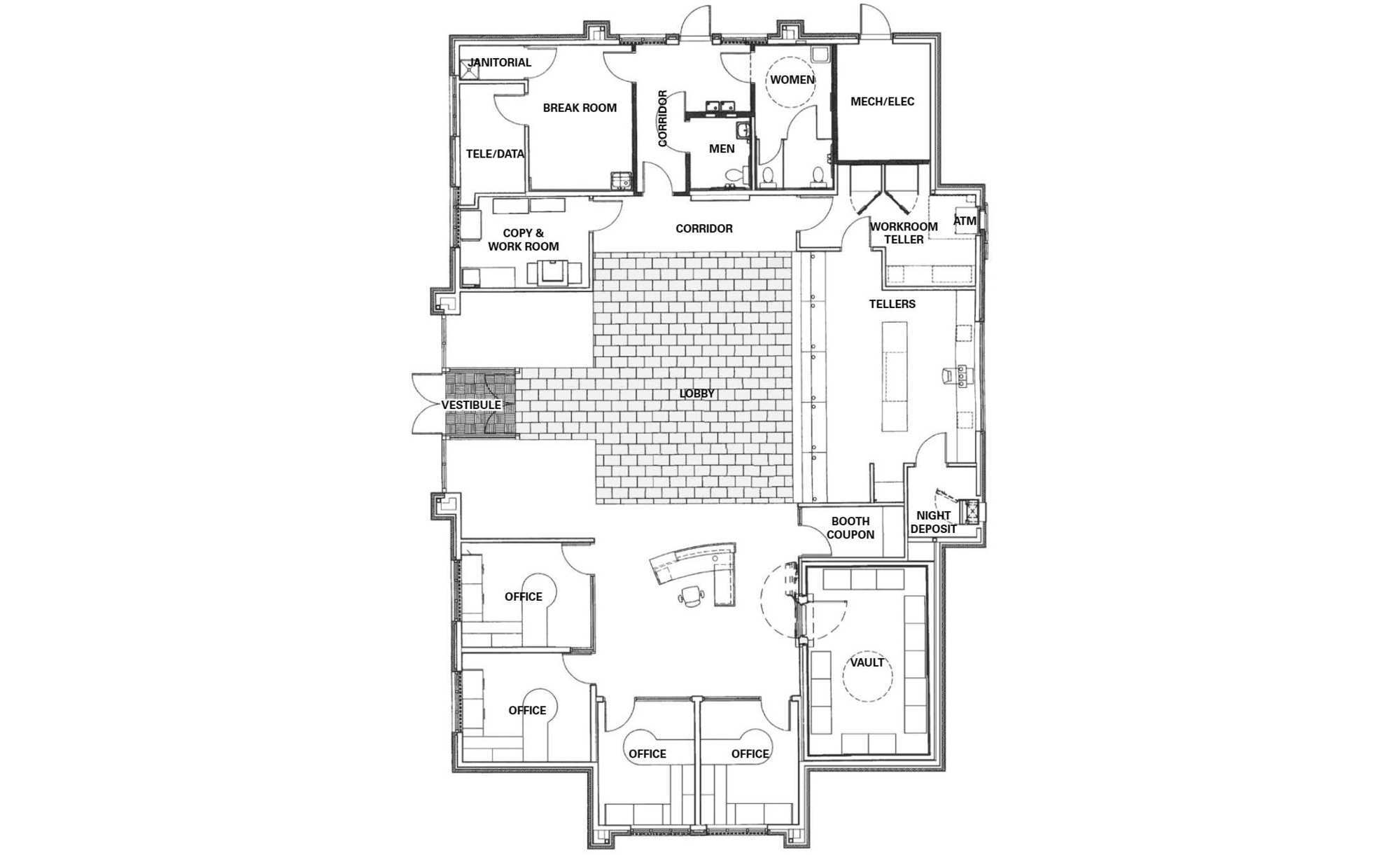 1470-1490 Quarterpath Rd, Williamsburg, VA à louer Plan d’étage- Image 1 de 1
