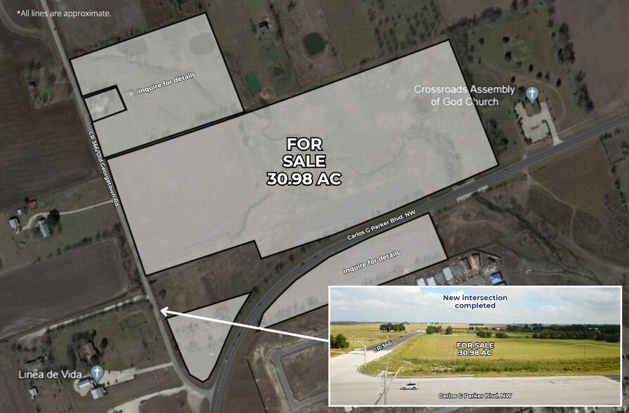 550 NW Carlos G Parker Blvd, Taylor, TX à vendre - Photo du bâtiment - Image 2 de 4