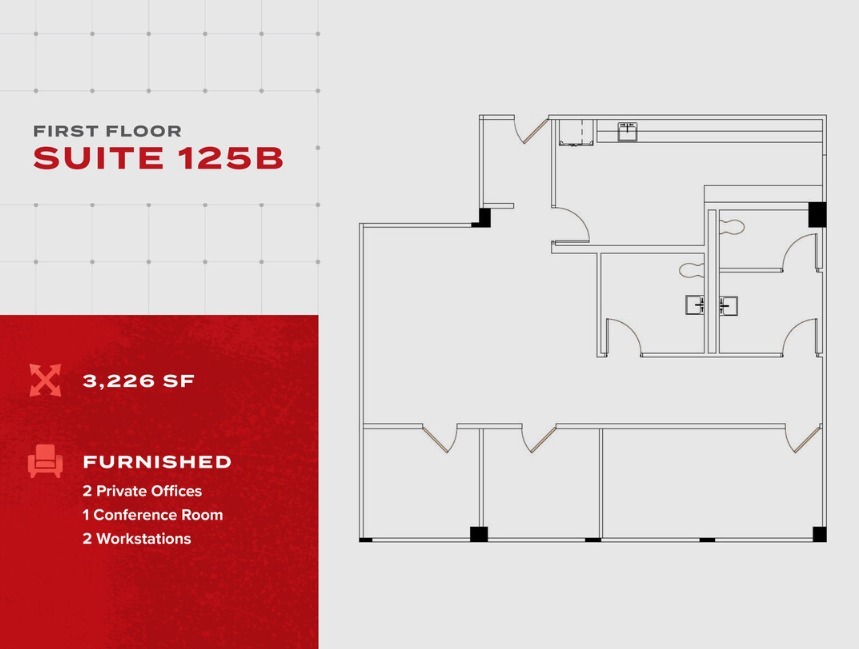 1600 McConnor Pky, Schaumburg, IL for lease Floor Plan- Image 1 of 1