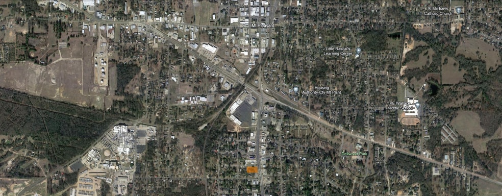 1200 S Jefferson Ave, Mount Pleasant, TX for sale - Aerial - Image 3 of 4