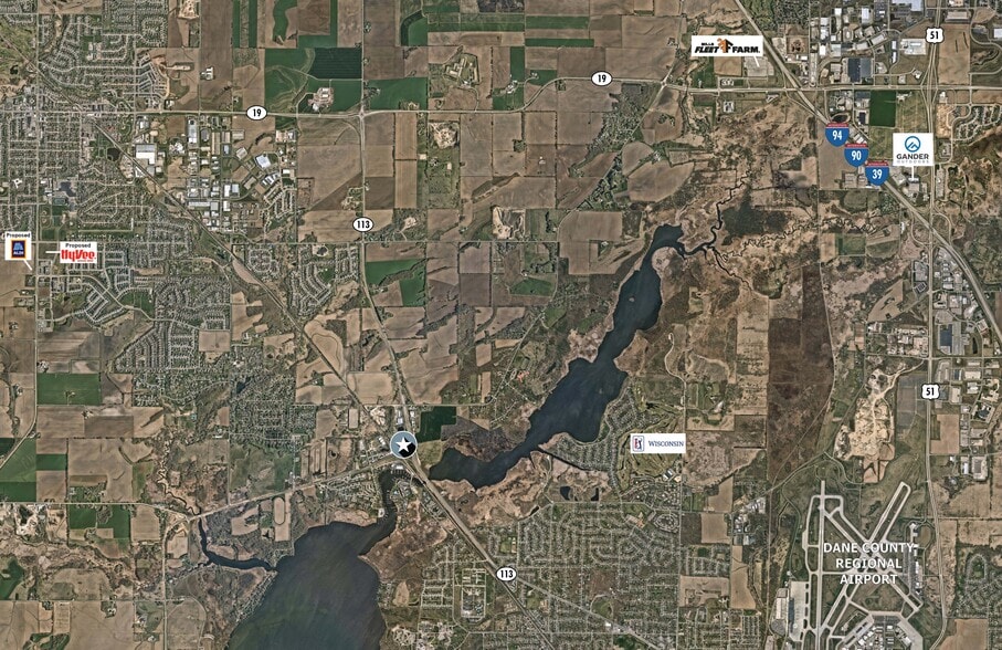 5385 W River Rd, Waunakee, WI for sale - Aerial - Image 3 of 4