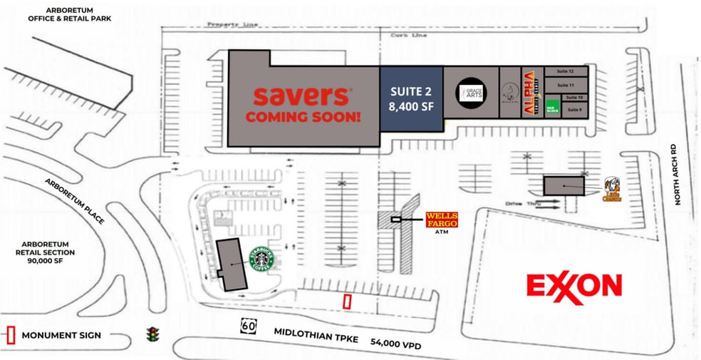 9131-9219 Midlothian Tpke, Richmond, VA for lease - Building Photo - Image 2 of 4