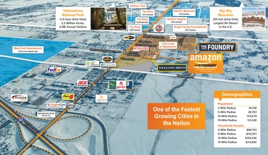 Lot 13 - Retail District, Belgrade, MT - AÉRIEN  Vue de la carte - Image1